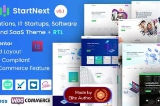 Startnext Wordpress Theme For It Startup &Amp;Amp; Technology Services