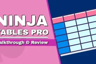 Ninja Tables Pro Wordpress Plugin | Create Responsive And Dynamic Tables