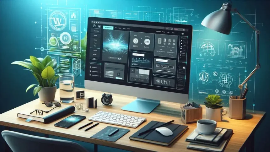 Hub Wordpress Theme Website Builder Interface With Drag-And-Drop Features